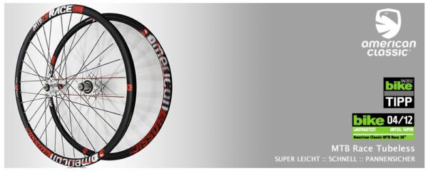 american classic mtb race tubeless leicht schnell pannensicher super testergebnis