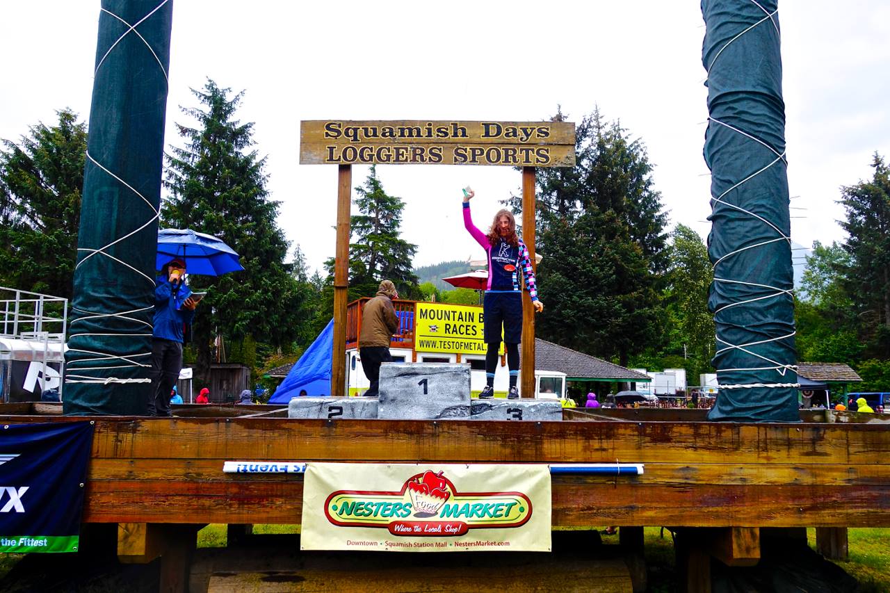 Podium finish Annette Konstructive Cycles Test of Metal Race 2016