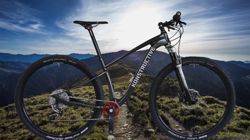 Konstructive AZURIT Pro XX1 Bike Pure Carbon Finish Mountains