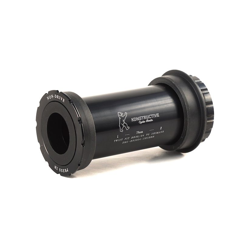 Konstructive TwistFit Adapter BottomBracket BBRight to 24 22mm Tuning