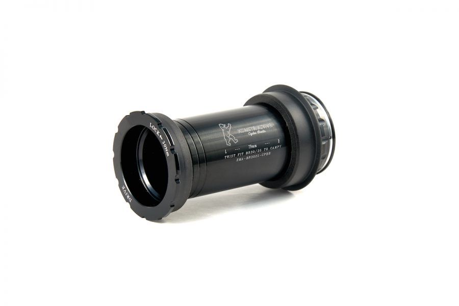Konstructive TwistFit Adapter BottomBracket BBRight to Campagnolo 25mm axle