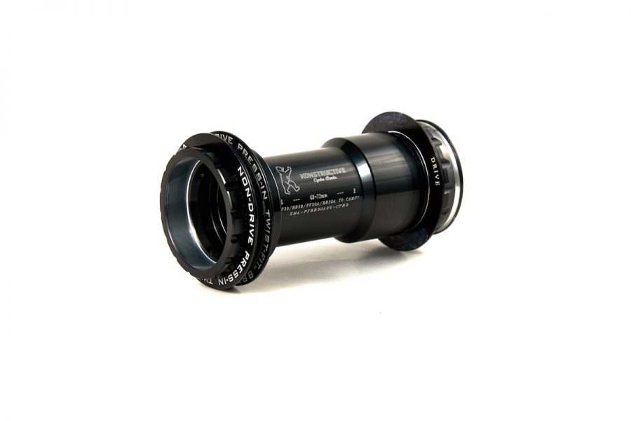 Konstructive TwistFit Adapter BottomBracket PressFit30 BB30 PressFit30A BB30A to Campagnolo 25mm axle