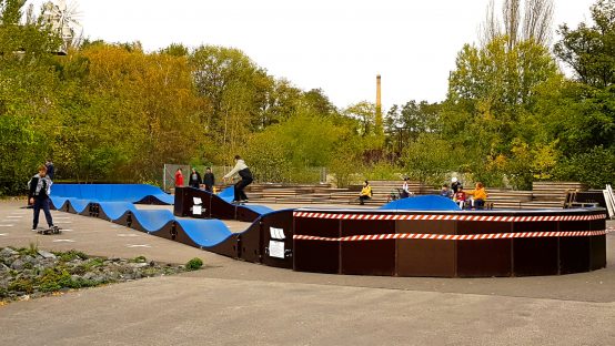 Pumptrack Skating Gleisdreieck