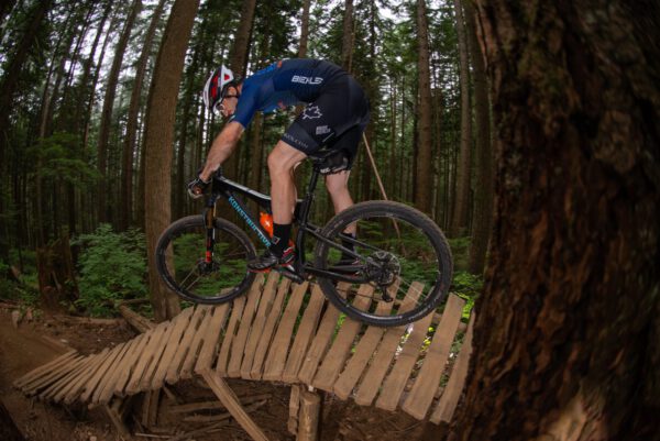 Team Konstructive Dream Bikes Trail Trip Vancouver 2018 NorthShore corner bridge top down 2 1