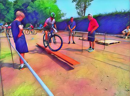 Fahrtechnik Parcours Training 00001