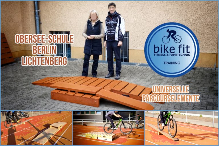 Bike Fit Fahrrad Parcours Oberseeschule Berlin 1