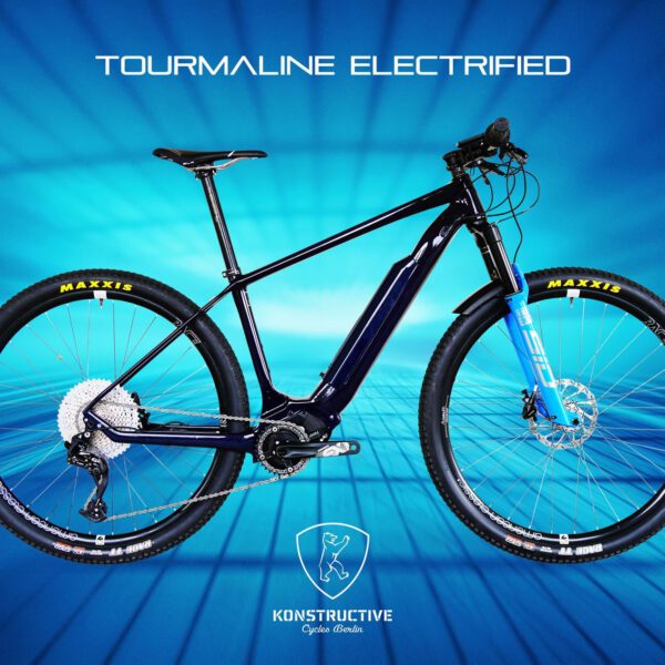 Konstructive Dream Bikes ELECTRIC TOURMALINE Tailor Made Handbuilt Mountain Bike LN