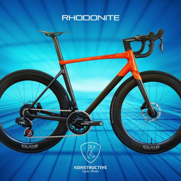 Konstructive Dream Bikes RHODONITE Tailor Made Handbuilt Road Bike Orange LN